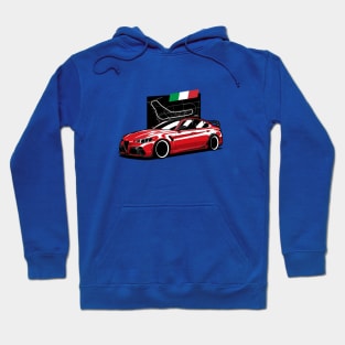 Red Giulia GTA Hoodie